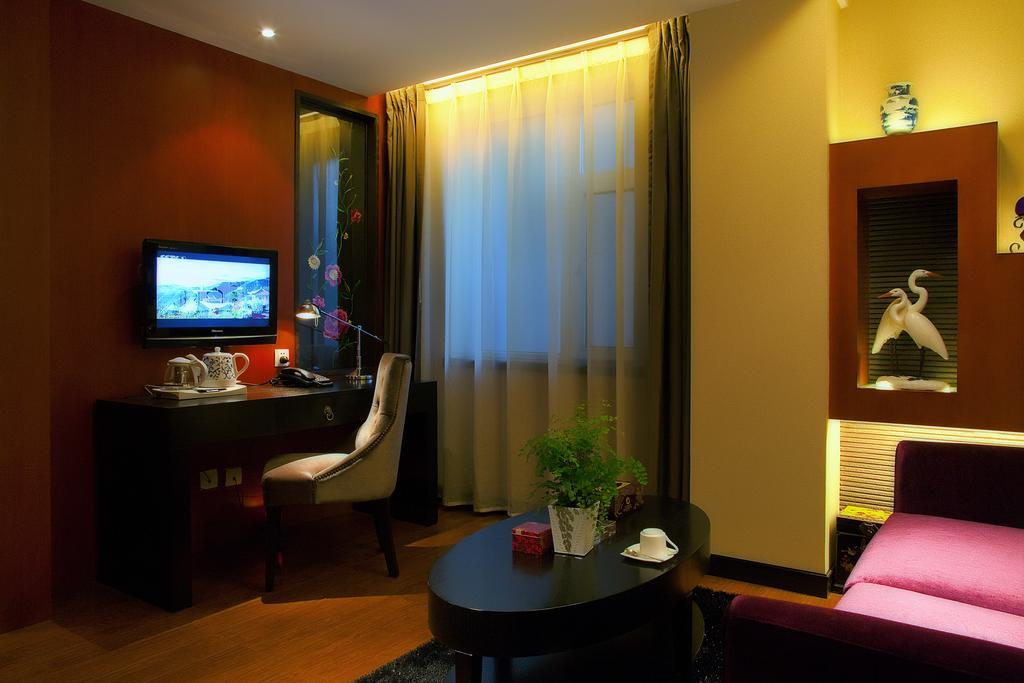 Phoenix Egret Boutique Hotel Taiyuan Rom bilde